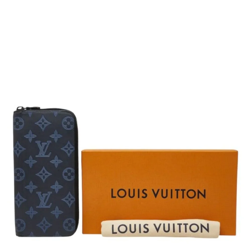 Louis Vuitton Monogram Shadow Zippy Vertical Long Wallet